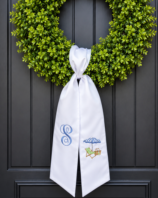 Summer Wreath Sash